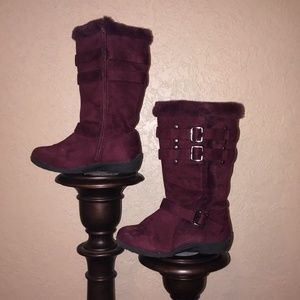 Girls suede boots